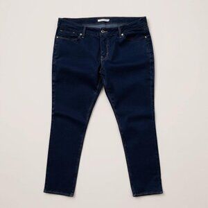 Levi's 534 Skinny Jeans, Dark Wash Size 15 (W32 L32)